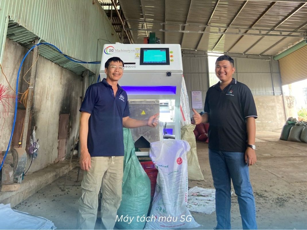 máy bắn màu cà phê tươi sg-wb300s